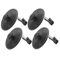 SET OF 4 NEW GENUINE 11611845 Front Floor Carpet Mat Retainer Clips 2016-2024 Chevrolet Camaro