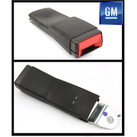 NEW GENUINE GM 19352621 Front Seat Center Belt Kit Receptacle Buckle Side BLACK Silverado 2500 HD