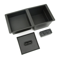 GENUINE GM 2014-2019 Chevrolet Silverado Front Centre Console Tray Organizer Black 22817343