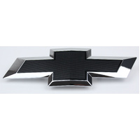 NEW GM GENUINE 2016-2019 Chevrolet Silverado 1500 Black Chrome Front Grille Badge Emblem 23303574
