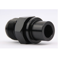 Ford Falcon BA BF FG FGX BARRA BILLET -10AN Thermostat Housing Adaptor for Water Lines (BLACK)