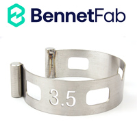 Bennet Fab Stainless Steel Tacking Band - SIZE: 3.5” (88.9mm)