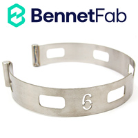 Bennet Fab Stainless Steel Tacking Band - SIZE: 6” (152.4mm)