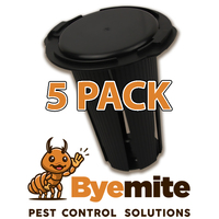 STARTER 5 PACK - BYEMITE Inground Bait Stations Treatment Inspection Monitor DIY Barrier Protection