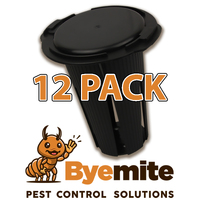 GOLD 12 PACK - BYEMITE Inground Bait Stations Treatment Inspection Monitor DIY Barrier Protection