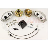 Holden VB-VP to VT-VZ 296mm FRONT Brake Upgrade Hubs, Calipers, Brake Lines & Master Cylinder Adaptor KIT - No Brake Pads or Rotors