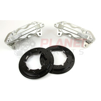 Nissan GU Patrol Y61 Billet Brake Upgrade Hats & Calipers for 330mm 4-Piston 200 Series Landcruiser Conversion KIT