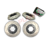 FULL KIT Nissan GU Patrol Y61 FRONT Brake Upgrade Hats, Calipers, Discs and Pads for 330mm 4-Piston 200 Series Landcruiser Conversion