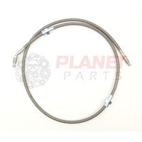 Braided Clutch Line Hose Holden VT VX VY VZ Commodore Tremec T56 FULL LENGTH STAINLESS STEEL