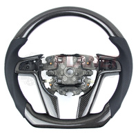 Holden VE Commodore Carbon Fibre & Black Perforated Leather Steering Wheel SS SV6 SSV HSV