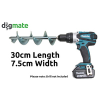 Digmate Power Garden Auger Medium Earth Planter Post Hole Digger Drill DM002