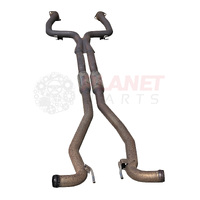 HSV VF Gen-F R8 & GTS (Sedan & Wagon) Exhaust Centre Pipe (without O2 Sensor Bungs/Holes)