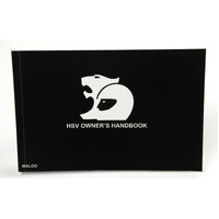 GENUINE HSV OWNERS MANUAL HANDBOOK VE3 MALOO VE E-SERIES HSV-00A-100502 NEW