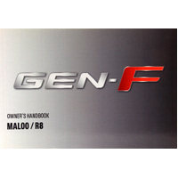 GENUINE HSV OWNERS MANUAL- GEN-F VF MALOO & R8 MY14 NEW HSV-00A-130501