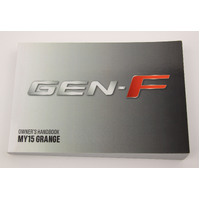 GENUINE HSV OWNERS MANUAL GEN-F VF WN2 GRANGE MY15 NEW HSV-00A-141301