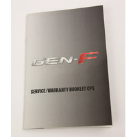 GENUINE HSV SUPPLEMENT OWNERS MANUAL SERVICE WARRANTY BOOKLET LS3 GEN-F VF NEW