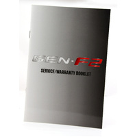 GENUINE HSV NZ SUPPLEMENT OWNERS MANUAL SERVICE WARRANTY BOOKLET GEN-F2 VF MY16 LS3
