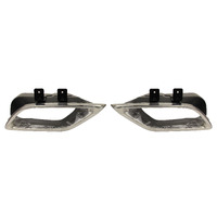 GENUINE HSV GEN-F GTSR Muffler Exhaust Pipe Tips SEDAN PAIR NEW 2017 MY17 VF
