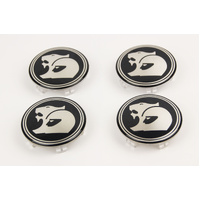 SET OF 4 GENUINE HSV VE VF BLACK Wheel Centre Cap suit GTS Clubsport Senator Grange Maloo E1 E2 E3 GEN-F GEN-F2