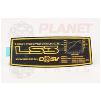 NEW GENUINE HSV VE CSV Chevrolet Special Vehicles LS3 425HP 317KW Engine Cover Nameplate Badge