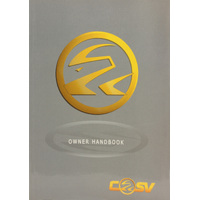 GENUINE HSV CSV OWNERS MANUAL Chevrolet Special Vehicles VE CR8 MY9.5 HSV-92236037 NEW