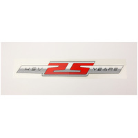 GENUINE HSV DECAL RED 25 YEARS 25th Anniversary VE E3 GTS 2012 VINYL STICKER NEW