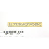 GENUINE HSV VR VS CLUBSPORT GTS SENATOR HYDRATRAK CHAR/SILVER REAR BOOT LID BADGE DECAL NEW HSV-E08-711901