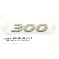 GENUINE HSV '300' CHROME Guard Fender Bootlid Badge for VX R8 Clubsport Maloo Senator Grange VT VY VZ