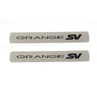 GENUINE HSV GEN-F WN GRANGE SV EDITION REAR Sill Scuff Plates PAIR NEW MY16 2016