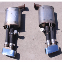 USED GENUINE HSV E2 E3 Senator Bi-Modal Exhaust Mufflers PAIR VE