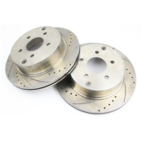 HSV VT VU VX VY VZ 315MM DRILLED SLOTTED DISC BRAKE ROTORS PAIR SET R8 MALOO CLUBSPORT SENATOR