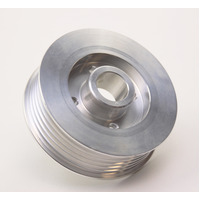 Ford Falcon BA BF FG FGX BARRA BILLET UNDERDRIVE Alternator Pulley (inc. XR6 Turbo) SILVER/RAW