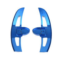 Billet Paddle Shifter Extension Buttons to suit Chevrolet Camaro 2010-2011 BLUE