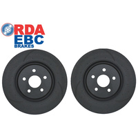 HSV E-Series (E1, E2, E3) Front Brake Discs 365mm DIMPLED & SLOTTED (Pair) (RDA7374D)