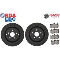 HSV E-Series (E1, E2, E3) Rear Brake Discs and CERAMIC Brake Pads 350mm (Pair) (RDA7376)