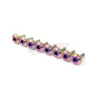 Ford Falcon FG FGX BARRA Coil Cover Titanium Bolts SET RAINBOW XR6 Turbo 4.0L 6 Cyl