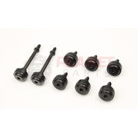 Ford Falcon BA BF FG FGX BARRA Cam Cover Titanium Bolts SET BLACK XR6 Turbo 4.0L 6 Cyl