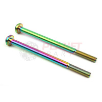 Ford Falcon BA BF FG FGX BARRA Top Timing Cover Titanium Bolts SET RAINBOW XR6 Turbo 4.0L 6 Cyl