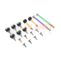 Ford Falcon FG FGX BARRA Complete TITANIUM Bolt Package inc. Coil, Cam & Timing Cover Bolts SET RAINBOW XR6 Turbo 4.0L 6 Cyl