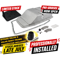 Ford Ranger PX & Mazda BT-50 6R80 Deep Cast Alloy Transmission Pan Full Install Package with Bypass Valve – Supplied & Fitted