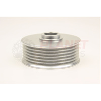Holden Commodore VS VT VX VY 3.8L V6 ECOTEC BILLET 20% UNDERDRIVE Alternator Pulley SILVER/RAW