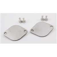 Ford Falcon BA BF FG FGX BARRA VCT Blank-Off Plates (inc. XR6 Turbo) PAIR STAINLESS