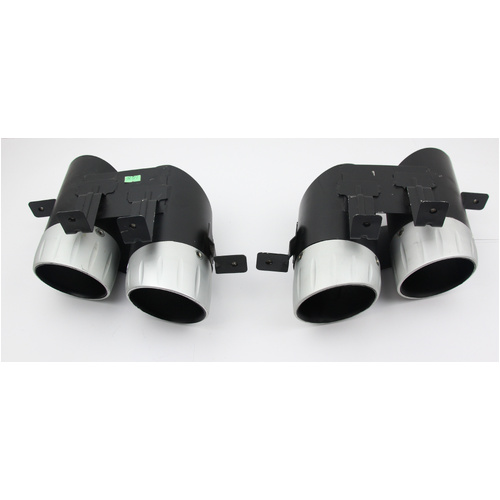 HSV GEN-F CUSTOM PROTOTYPE Muffler Exhaust Pipe Tips SEDAN PAIR NEW GTS R8 VF