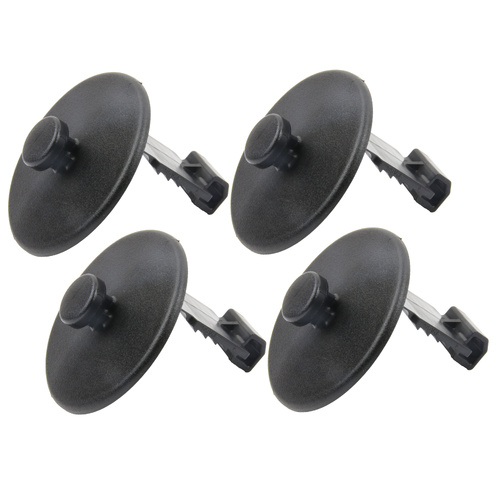 SET OF 4 NEW GENUINE 11611845 Front Floor Carpet Mat Retainer Clips 2016-2024 Chevrolet Camaro