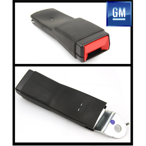 NEW GENUINE GM 19352621 Front Seat Center Belt Kit Receptacle Buckle Side BLACK Silverado 2500 HD