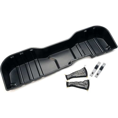 GM Chevrolet Silverado (2016-2019) 23183674 Crew Cab Underseat Storage Compartment BLACK 