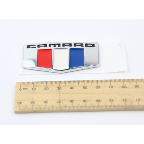 NEW GENUINE GM 23184152 Front Guard Fender Badge CAMARO Flag Emblem 2016-2017