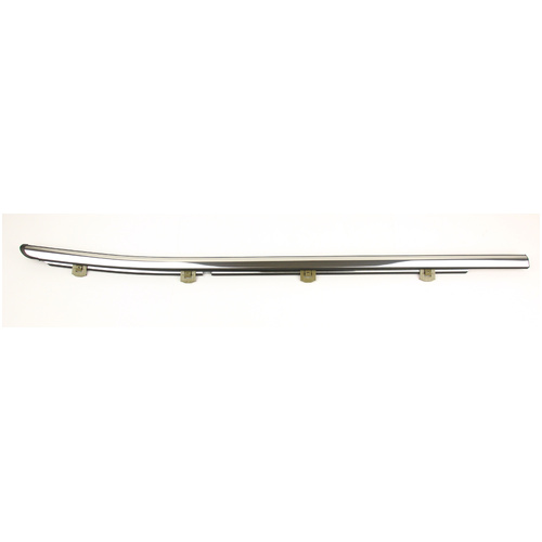 GM 23227177 RHS Rear Door Window Belt Reveal Molding CHROME 2015-2019 Chevrolet Silverado