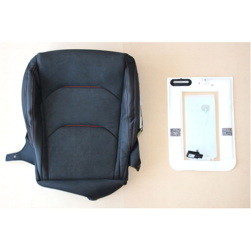 2017-2014 Chevrolet Camaro ZL1 Black w/ Red Stitching Front Seat Cover and Passenger Presence Module 84603171 GM
