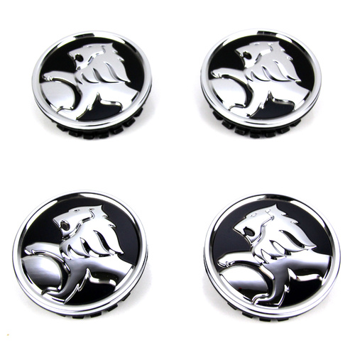 SET OF 4 GENUINE Holden VE VF Commodore Wheel Centre Cap (Chrome & Black) 92226707 or 9592725
